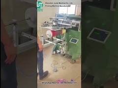 Curve Screen Printer Printing Logo For Fire Extinguisher