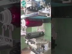 Curve Screen Printer Printing Logo For Metal Bottle