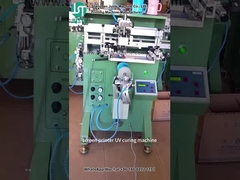 Curve Screen Printer Printing Logo For Plastic Cup