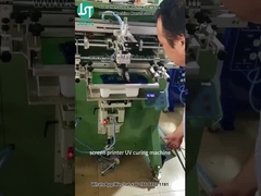 Curve Screen Printer For Flat Item