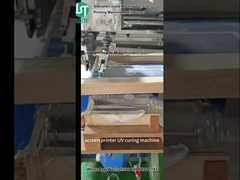 Curve Screen Printer Printing For Flat Item