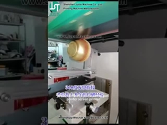 Curve Screen Printer Printing Logo For Metal Bowl