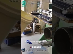 Curve Screen Printer Printing Logo For Plastic Bucket (7)