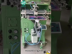 Curve Screen Printer Printing Ellipse Shape For Plastic Bottle (11)