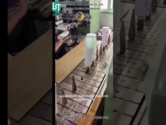 Curve Screen Printer Printing Ellipse Shape For Plastic Bottle