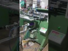 Curve Screen Printer Printing Cylinder Shape For Ceramic Bottle