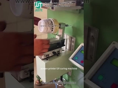 Curve Screen Printer Printing Cylinder Shape For Plastic Bottle Cup