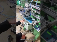 Curve Screen Printer Printing Cylinder Shape For Plastic Toy