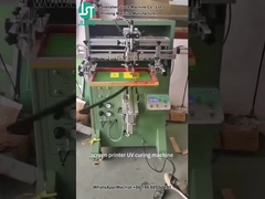 Curve Screen Printer Printing Machine Cylinder Shape For Plastic Tube