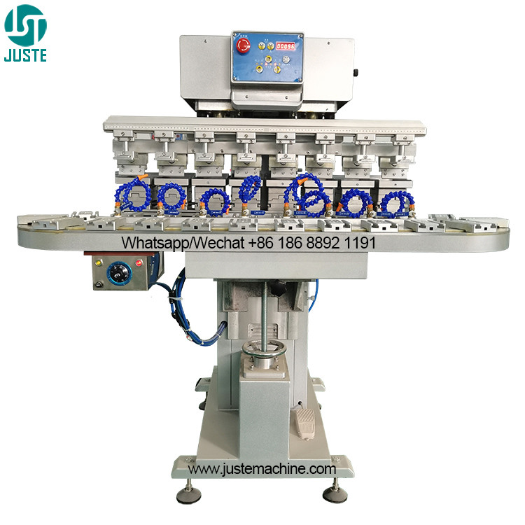 8 Color Sale Conveyor Pad Printer Pad Printing Machine For Insole ...